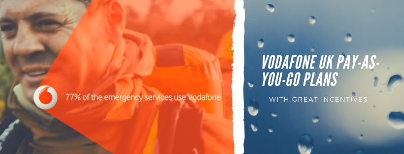 Vodafone UK PAYG Plans